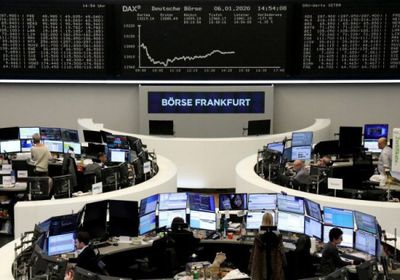 ارتفاع الأسهم الأوروبية رغم التطورات الأخيرة