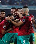 تعادل المغرب مع غينيا 1-1 في الشوط  الأول بأمم أفريقيا
