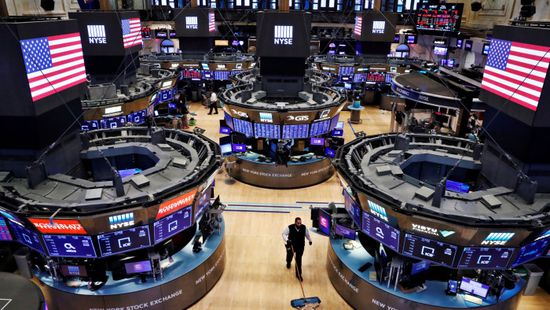 مؤشرات الأسهم الأمريكية تقفز في بورصة نيويورك