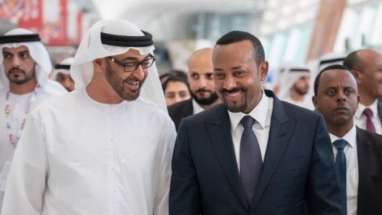 تفاصيل لقاء رئيس الوزراء الإثيوبي والشيخ محمد بن زايد
