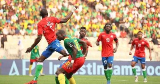 الكاميرون يتقدم بهدفين على جامبيا بأمم إفريقيا