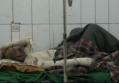 توفي إثر إصابته.. سعيد يلحق بزوجته بعد حرق الحوثي منزلهما بتعز