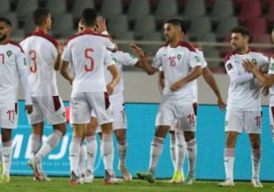 منتخب المغرب يتقدم على مصر 1 / 0 بأمم إفريقيا