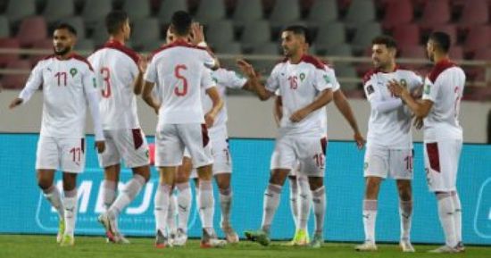 منتخب المغرب يتقدم على مصر 1 / 0 بأمم إفريقيا