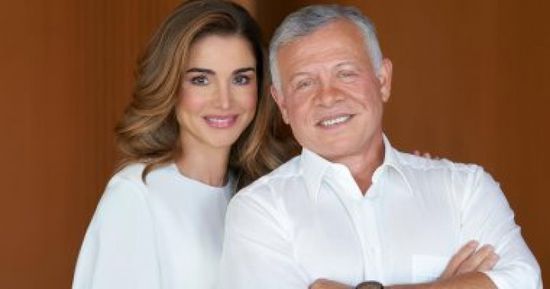 الملكة رانيا تحتفل بعيد ميلاد العاهل الأردني