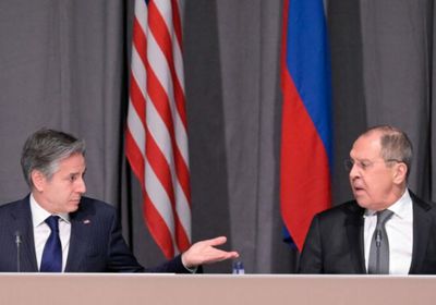 الخارجية الروسية: محادثة هاتفية بين لافروف بلينكين غدًا