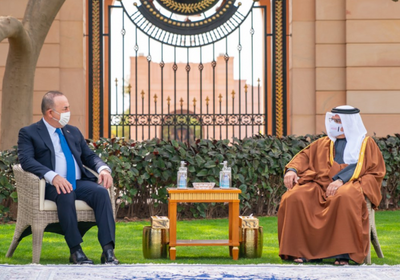 تفاصيل لقاء العهد البحريني مع وزير الخارجية التركي