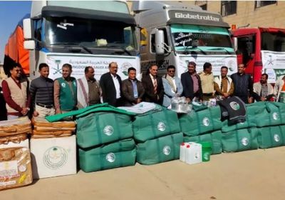 مساعدات إيوائية لـ 585 مواطنا في شبوة