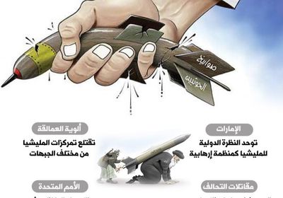 صواريخ الحوثي ترتد على عصابته (إنفوجراف)
