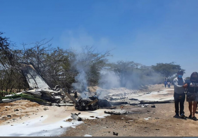 مقتل 7 أشخاص في تحطم طائرة في البيرو