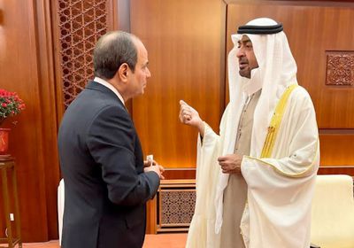 السيسي يلتقي الشيخ محمد بن زايد وسكرتير الأمم المتحدة في بكين