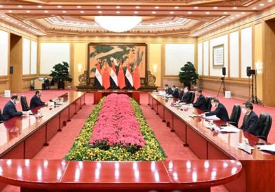 مباحثات هامة بين السيسي ونظيره الصيني في بكين