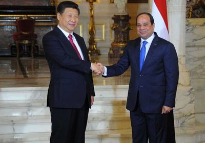 الرئيس المصري يعود لوطنه بعد زيارة نظيره الصيني