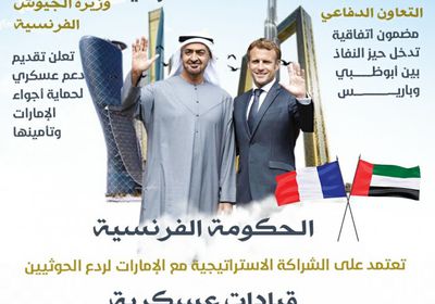 فرنسا تعلن الحرب على الحوثي (إنفوجراف)