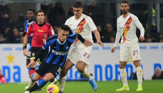 موعد مباراة إنتر ميلان وروما بكأس إيطاليا