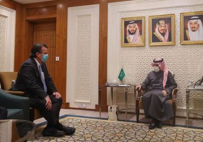 بن فرحان وجريسلي يناقشان سبل التوصل لحل سياسي باليمن