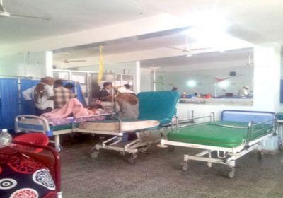 قناص حوثي يصيب مواطنا بعيار ناري في الضالع