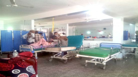 قناص حوثي يصيب مواطنا بعيار ناري في الضالع