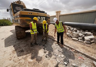 الدولية للهجرة: إعادة بناء 6 خزانات مياه في لحج