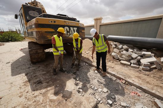 الدولية للهجرة: إعادة بناء 6 خزانات مياه في لحج