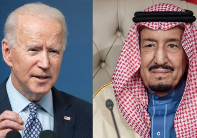 سلمان وبايدن يبحثان الهجمات الحوثية على المدنيين