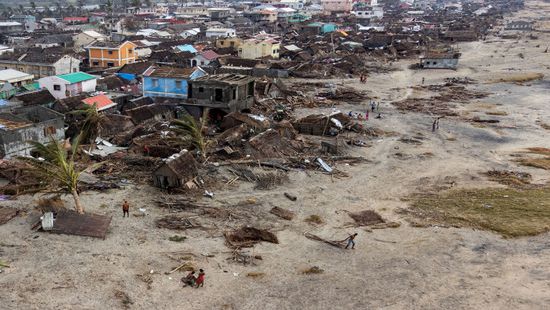 ارتفاع حصيلة ضحايا إعصار "باتسيراي" بمدغشقر