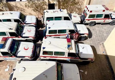 شبوة تستعيد سيارات إسعاف نقلها بن عديو لجبهة شقرة