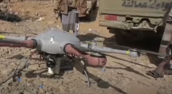 "العمالقة" تعلن إسقاط مسيرة حوثية في حريب