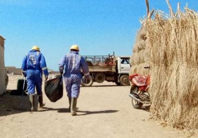 "سلمان للإغاثة" يواصل "الإمداد المائي" في الخوخة