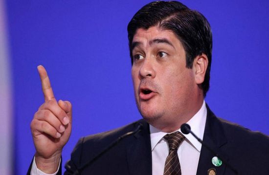 إصابة الرئيس الكوستاريكي بكورونا