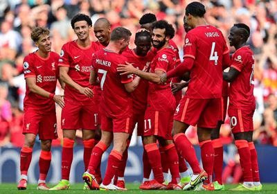 ليفربول يتقدم بهدف على ليستر سيتي بالدوري الإنجليزي