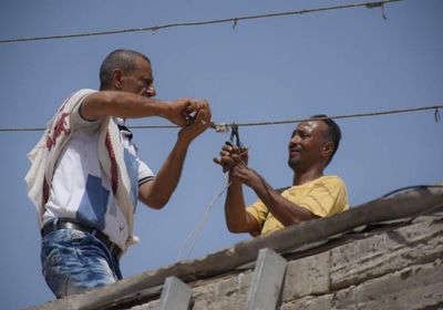 انخفاض الفاقد في التيار الكهربائي بعدن