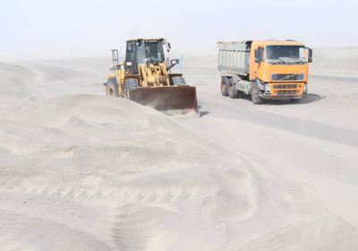 انطلاق أعمال تأهيل 5 كيلومترات طرق في عدن