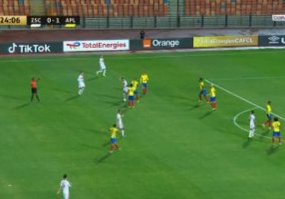 بترو أتلتيكو يتقدم بهدف على الزمالك بقدم جيليسون