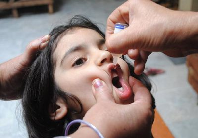 استعدادات لتحصين 2.5 مليون طفل ضد شلل الأطفال