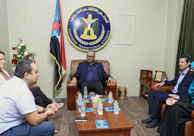 خلال استقباله مسؤولين أجانب.. الجعدي: شعب الجنوب متمسك بدولته