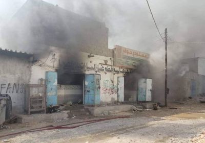 بخسائر ضخمة.. إخماد حريق هائل في الغيضة