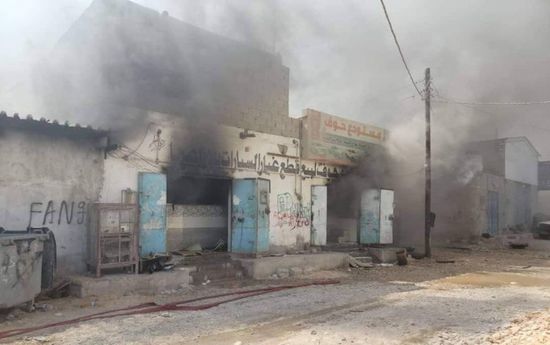 بخسائر ضخمة.. إخماد حريق هائل في الغيضة