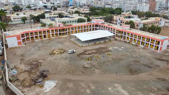 افتتاح مدرسة بلقيس في الشيخ عثمان