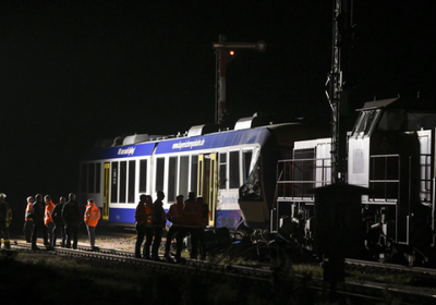 31 ضحية في تصادم قطارين بألمانيا