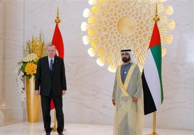 محمد بن راشد يبحث مع أردوغان تطوير العلاقات الثنائية بين البلدين