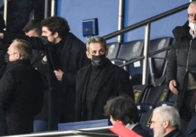 ساركوزي يحضر مباراة باريس سان جيرمان ضد ريال مدريد