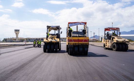 "البرنامج السعودي": تواصل أعمال تأهيل مطار عدن