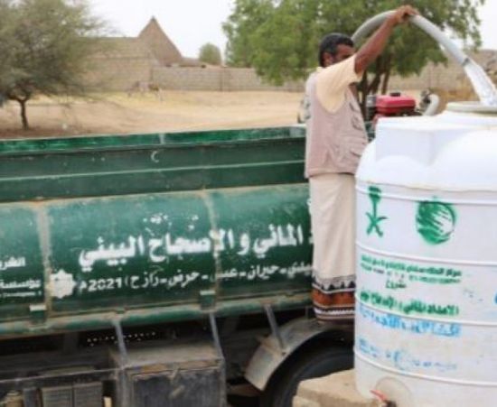 ضخ أكثر من 2.8 مليون لتر مياه بمخيمات الخوخة في يناير