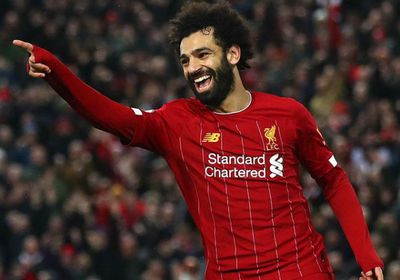 ليفربول يحتفل بشكل خاص بمحمد صلاح