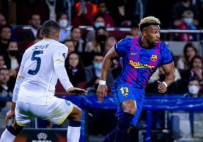 برشلونة يتعادل مع نابولي 1-1 في الدوري الأوروبي