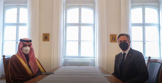 بن فرحان وبلينكن يتفقان على أهمية وقف الاعتداءات الحوثية