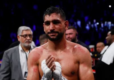  الملاكم البريطاني أمير خان يُعلن عن تفكيره في الاعتزال