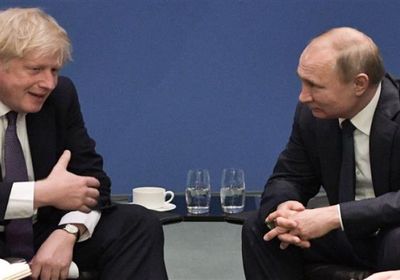 جونسون يرحب بالتزام بوتين بالحل الدبلوماسي تجاه أوكرانيا