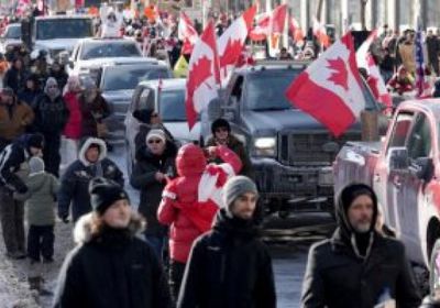 الشرطة الكندية تعتقل 190 متظاهرًا ضد إجراءات كورونا
